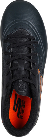 Buty piłkarskie dla dzieci Skechers Razor 1.5 czarne 252060L BKOR