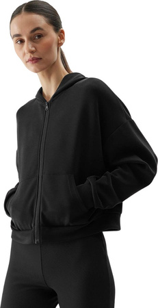 Bluza damska 4F F1002 czarna 4FWSS24TSWSF1002 20S