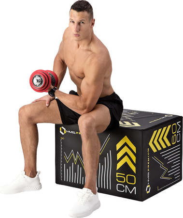 Sztangielki/sztanga gumowane HMS SGGX20 20 KG