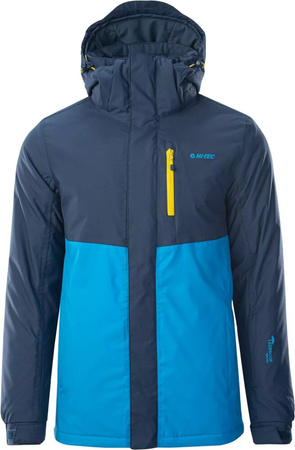 Męska kurtka narciarska ocieplana Hi-tec Namparo insignia niebieska rozmiar XXXL