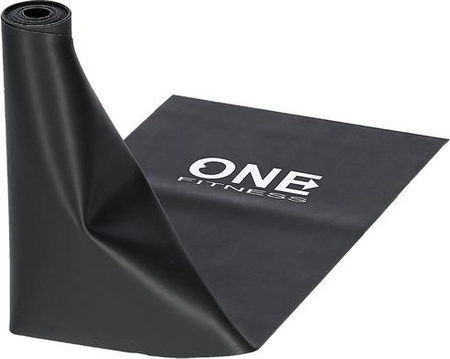 Guma taśma oporowa do ćwiczeń One Fitness GT10 czarna