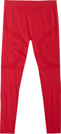 Spodnie legginsy bielizna termoaktywna męska 4F M225 ciemna czerwień 4FWAW25USEAM225 61S