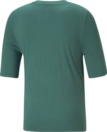 Koszulka damska Puma Modern Basics Tee Cloud zielona 585929 45