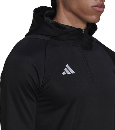 Bluza męska adidas Tiro 23 Competition Hoodie czarna HE5648