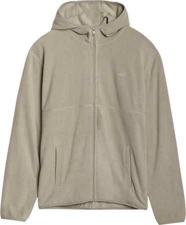 Polar męski bluza polarowa 4F M321 oliwkowy 4FWSS25TFLEM321 44S