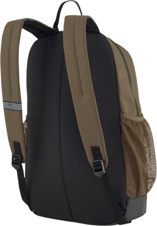 Plecak sportowy szkolny miejski Puma Plus II oliwkowy 78391 10