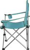 Krzesło fotel turystyczne składane Nils Camp NC3079 zielone 92x15cm