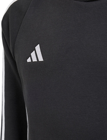 Bluza dla dzieci adidas Tiro 24 Hooded Sweat czarna IJ5611