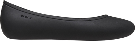 Buty baleriny damskie Crocs Brooklyn Flat czarne 209384 001