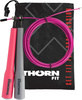 Skakanka Thorn Fit Speed Rope Lady szaro-różowa