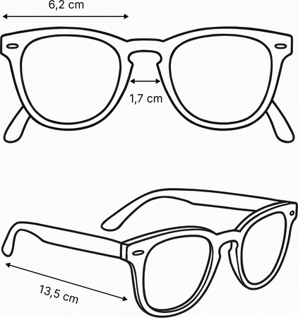 Męskie Okulary Ons 9052-1.0 black/yarrow rozmiar M