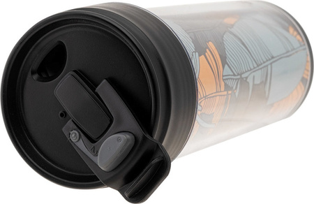 Kubek termiczny Hi-tec Whip 400ml tropical leaves