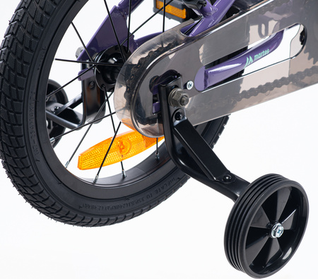 Dziecięcy rower z bocznymi kółkami Martes essentials Ninja 14 rozmiar koła 14"