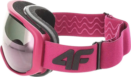 Gogle narciarskie dla dzieci 4F U042 fuksja neoen 4FJWAW24AGOGU042 55N