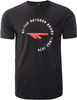 Męska koszulka z krótkim rękawem t-shirt Hi-Tec Olen czarna rozmiar XXL