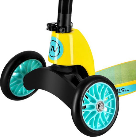 Hulajnoga balansowa składana 2w1 dziecięca Nils Fun HLB202 limonka