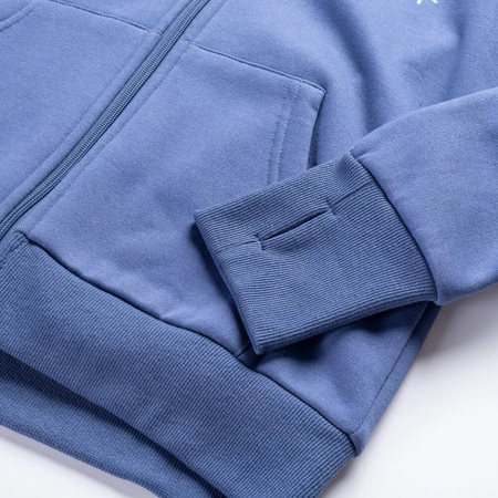 Dziecięca bluza bawełniana rozpinana z kapturem Elbrus Ragna Tg rozmiar 164