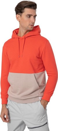 Bluza męska 4F pomarańczowo-beżowa H4Z22 BLM027 70N