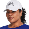 Czapka z daszkiem damska Under Armour Sportstyle Adj OSFM biała 1369790 102