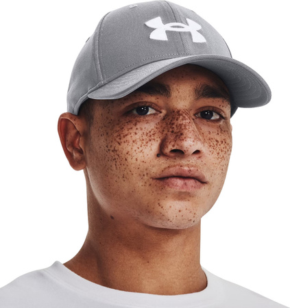 Czapka z daszkiem męska Under Armour Blitzing jasnoszara 1376700 035