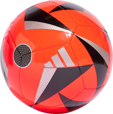 Piłka nożna adidas Euro24 Fussballliebe Club czerwona IN9375