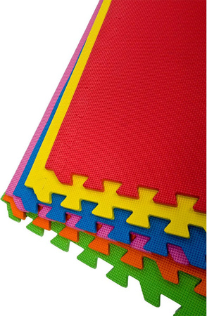 Mata puzzle piankowe eva 60x60 kpl. 6szt 10mm Enero mix kolor