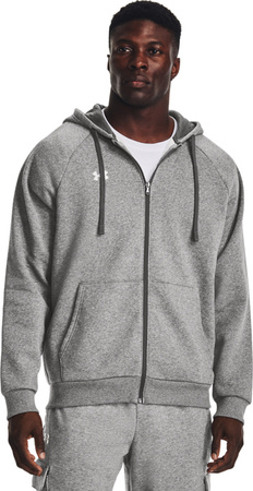 Bluza męska Under Armour Rival Fleece FZ Hoodie szara 1379767 025