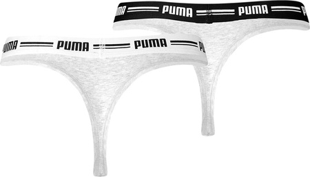 Bielizna damska Puma String 2P Pack szara 907854 05