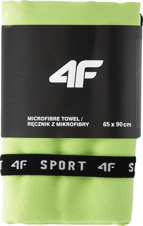 Ręcznik kąpielowy mikrofibra szybkoschnący 4F U037 zielony 4FWSS24ATOWU037 45S