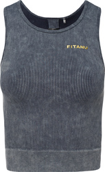 Damska Koszulka Bez Rękawów Fit Seamless Top  rozmiar S