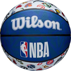 Piłka do koszykówki koszykowa Wilson NBA All Team RWB WTB1301XBNBA
