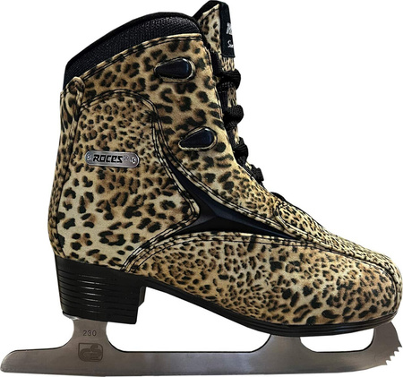Łyżwy figurowe Roces Pardus light czarno-brązowe 450650 00001