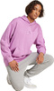 Bluza męska adidas ALL SZN French Terry Hoodie fioletowa IY4160