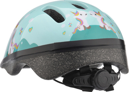 Kask rowerowy Meteor KS06 Pony XS 44-48 cm miętowy 17436