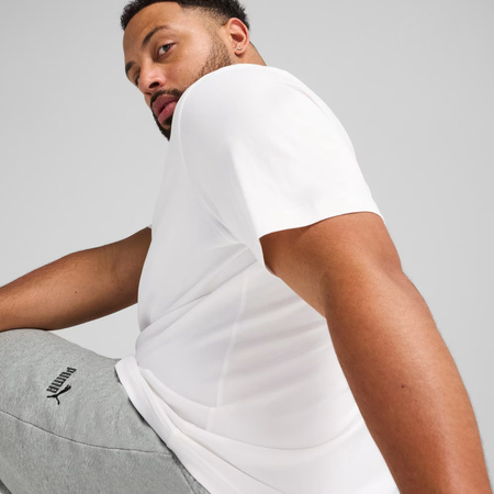 Koszulka męska Puma Ess Small No.1 Logo Tee biała 682534 02