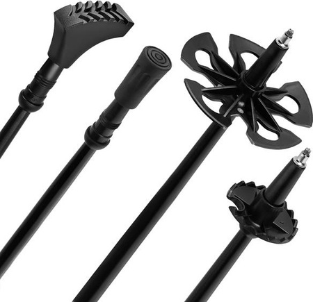 Kijki kije regulowane nordic walking aluminium Nils NW8611