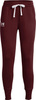 Spodnie damskie Under Armour Rival Fleece bordowe 1356416 690