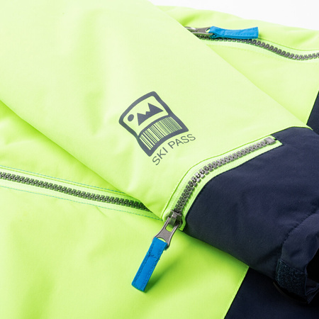 Dziecięca kurtka zimowa wodoodporna ocieplana Brugi rozmiar 104/110