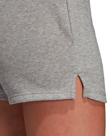 Spodenki damskie adidas Essentials Solid szare DU0675