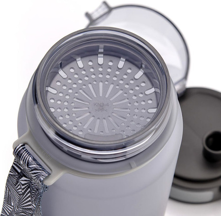 Bidon Meteor 1000 ml szary 74579