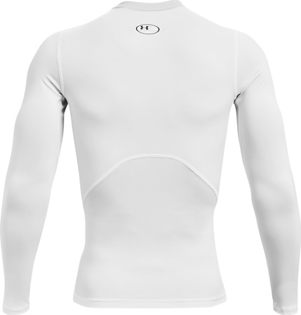 Koszulka męska Under Armour HG Armour Comp LS biała 1361524 100