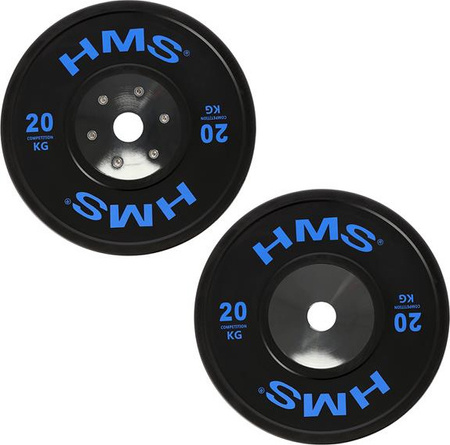 Zestaw talerzy olimpijskich bumper HMS BTBR set 8 sztuk