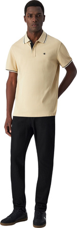 Koszulka męska Champion polo beżowa 220897 MS091