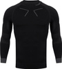 Bluza termoaktywna męska Alpinus Tactical Base Layer czarno-szara GT43219