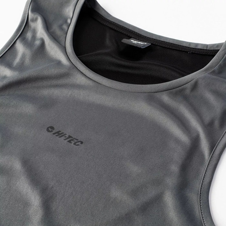 Męski bezrękawnik koszulka treningowa Hi-tec Arien iron rozmiar S