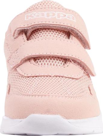 Buty sportowe szkolne miejskie dziecięce Kappa Cracker II różowo-białe 280009M 2110