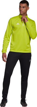 Bluza męska adidas Entrada 22 Training Top limonkowa HC5057