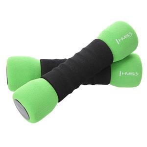 Ciężarki miękkie HMS CM07 2 x 1,5kg zielone