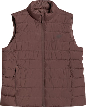 Kamizelka damska 4F F218 ciemny brązowy 4FWAW25TVJAF218 80S