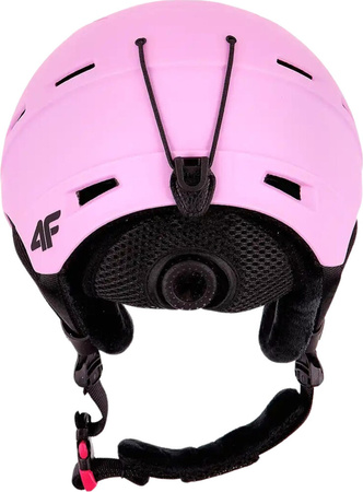 Kask narciarski dla dzieci 4F U063 roz.M 54-58cm różowy 4FJWAW24AHELU063 54S